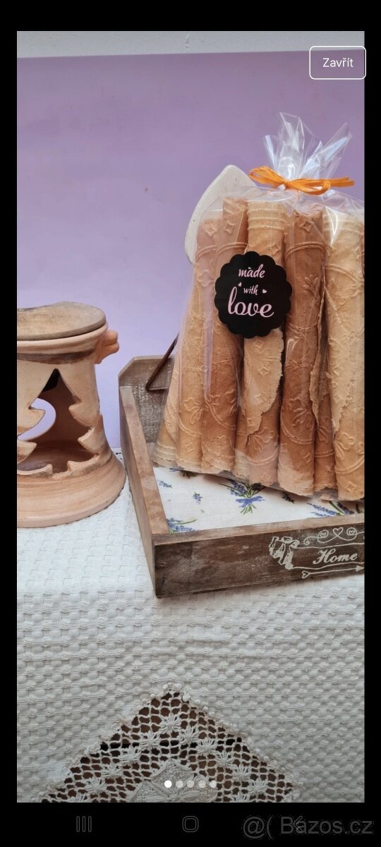 Vánoční trubičky a oplatky - 2