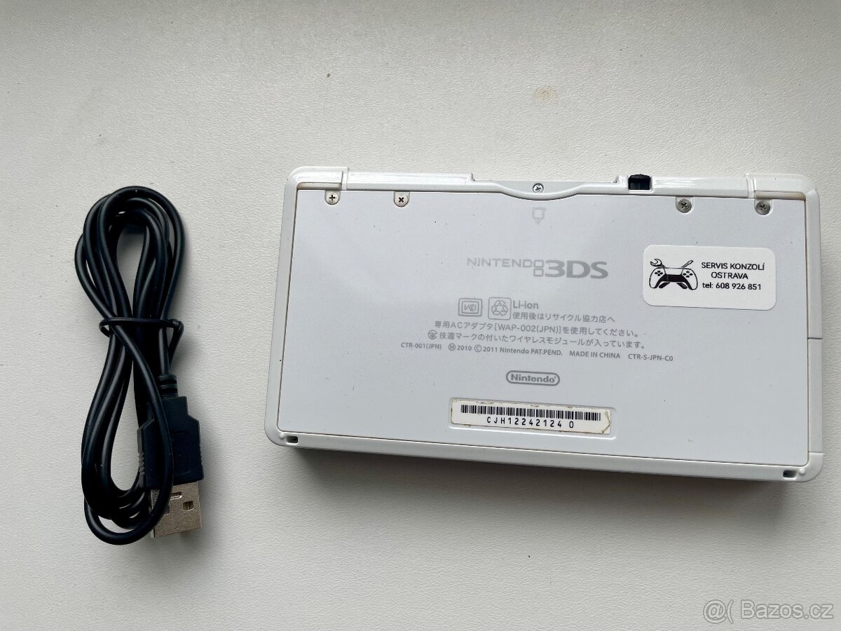 Nintendo 3DS - bílý - 2