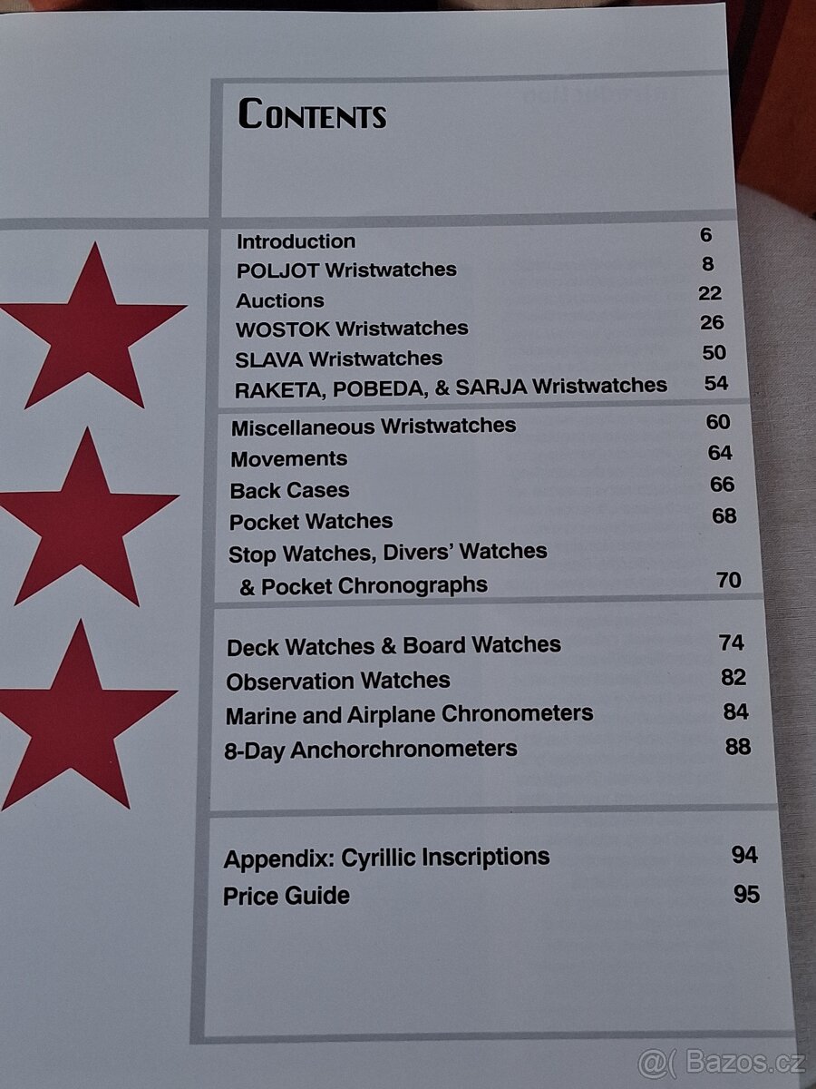 Katalog sovětských ,a ruských hodinek - 2