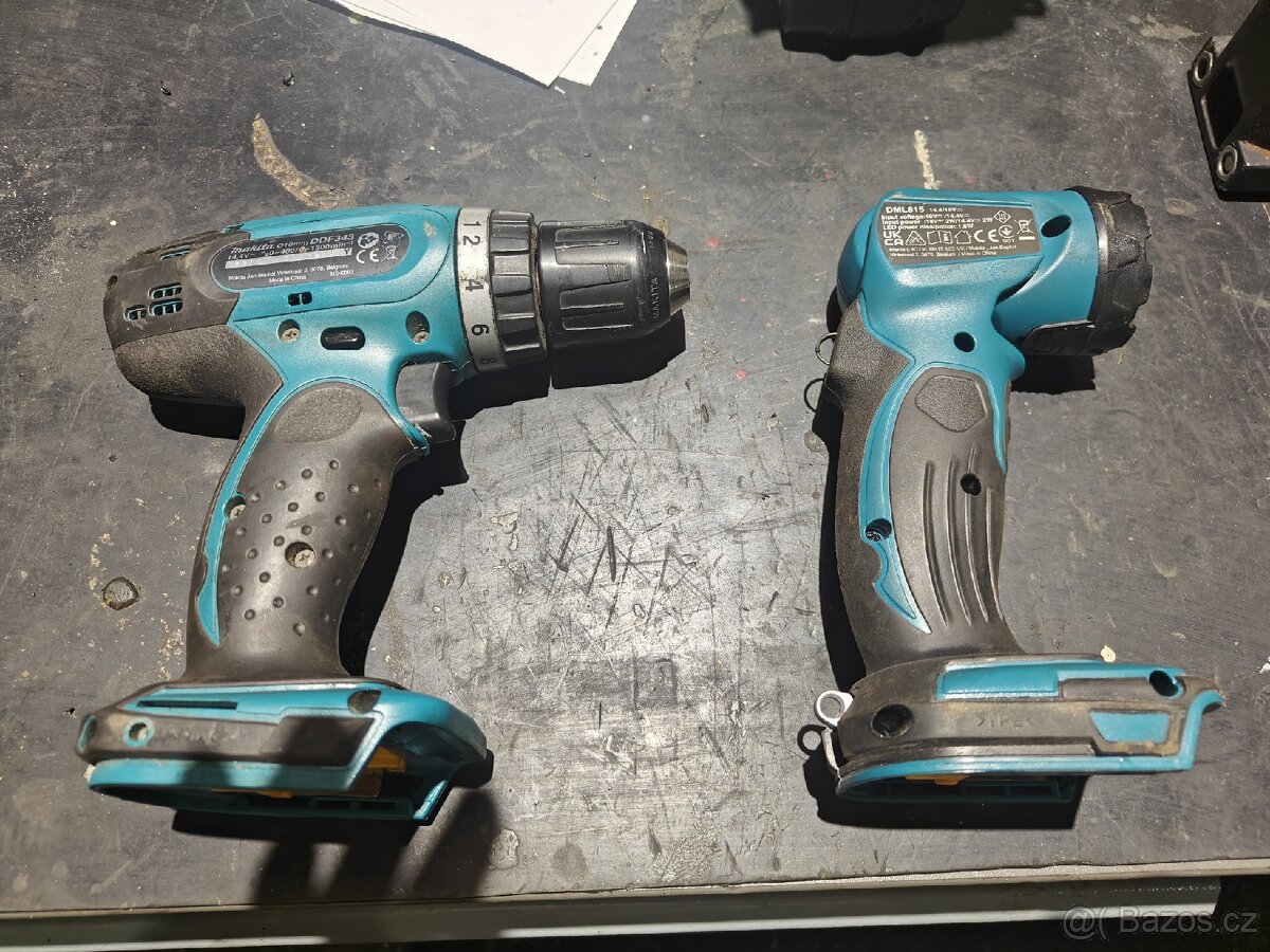 Makita Aku vrtačka plus svítilna - 2