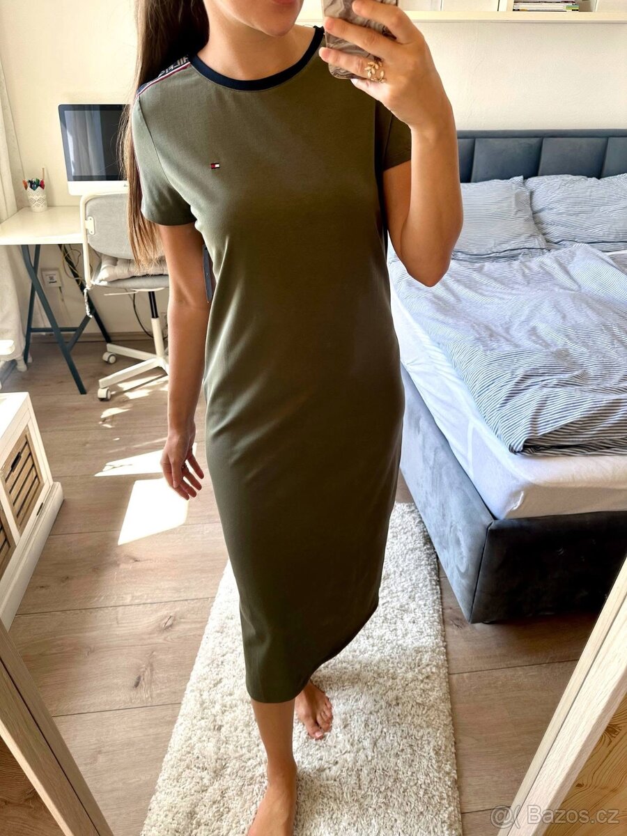 TOMMY HILFIGER KHAKI ŠATY - 2