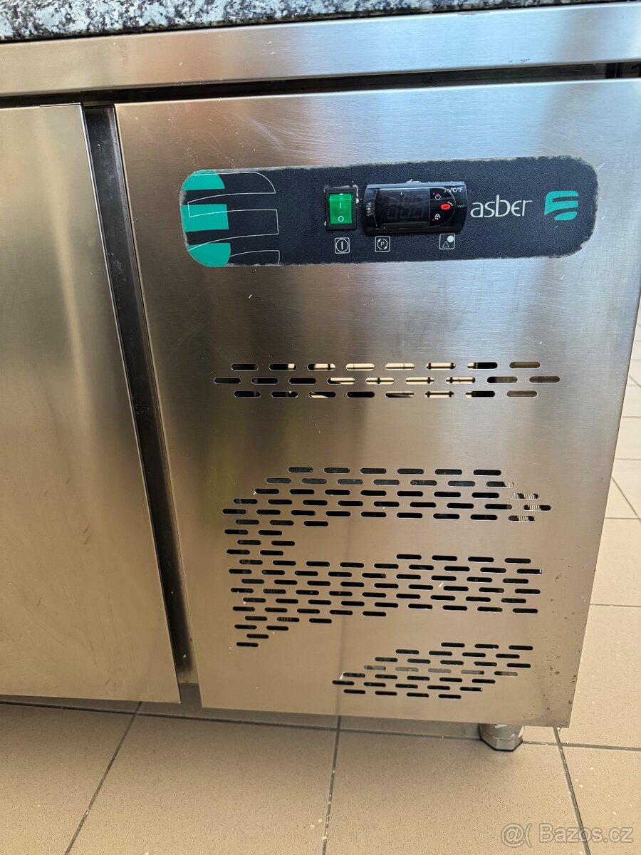 Pizza stůl na výrobu pizz+ chladicí box - 2