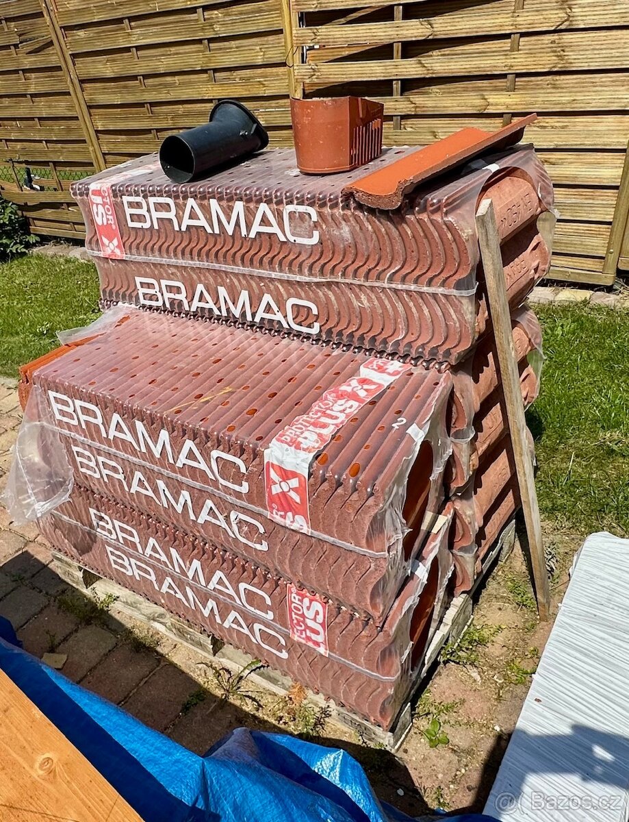 Taška střešní BRAMAC Moravská Protector Plus cihlově červená - 2