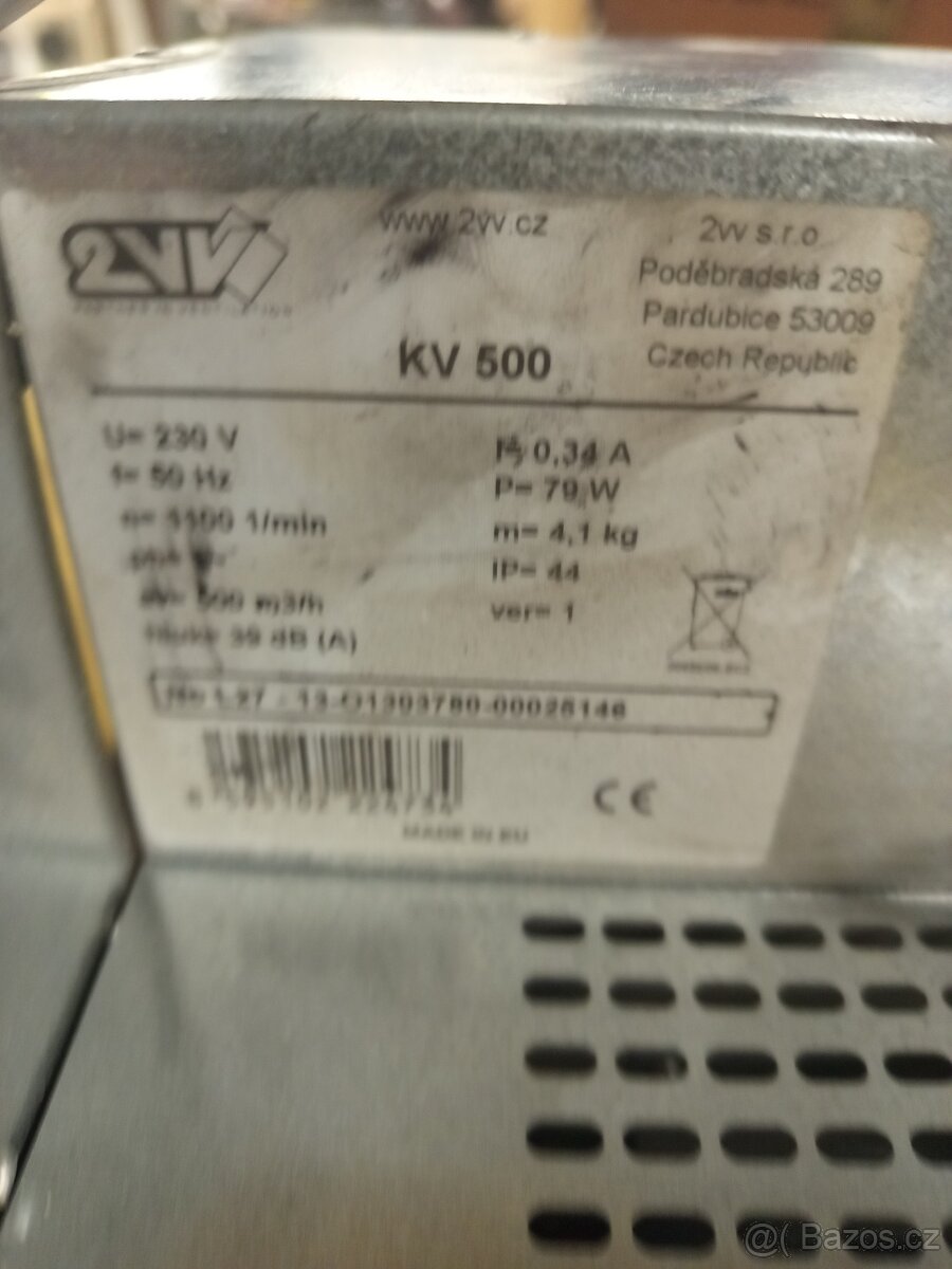 Krbový horkovzdušný ventilator - 2