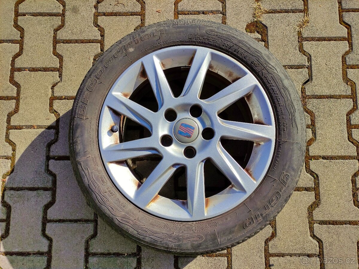 ALU litá kola SEAT 205/55/16 originál SEAT - 2