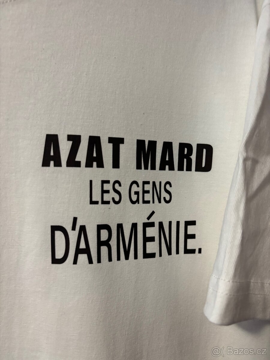Azat Mard Bílé tričko - 2