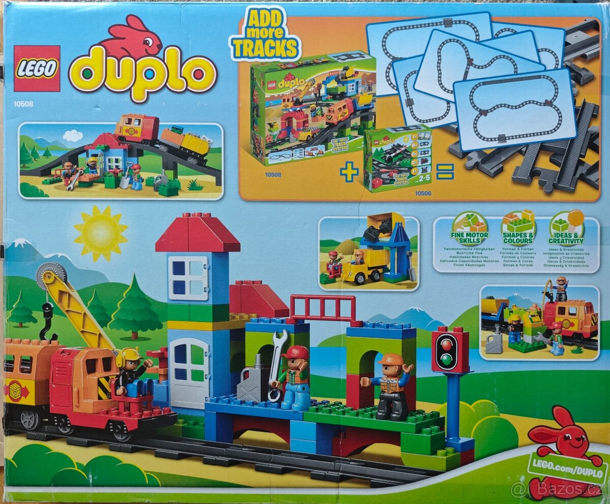 Lego Duplo 10508 - Nákladní Vlak Deluxe - 2