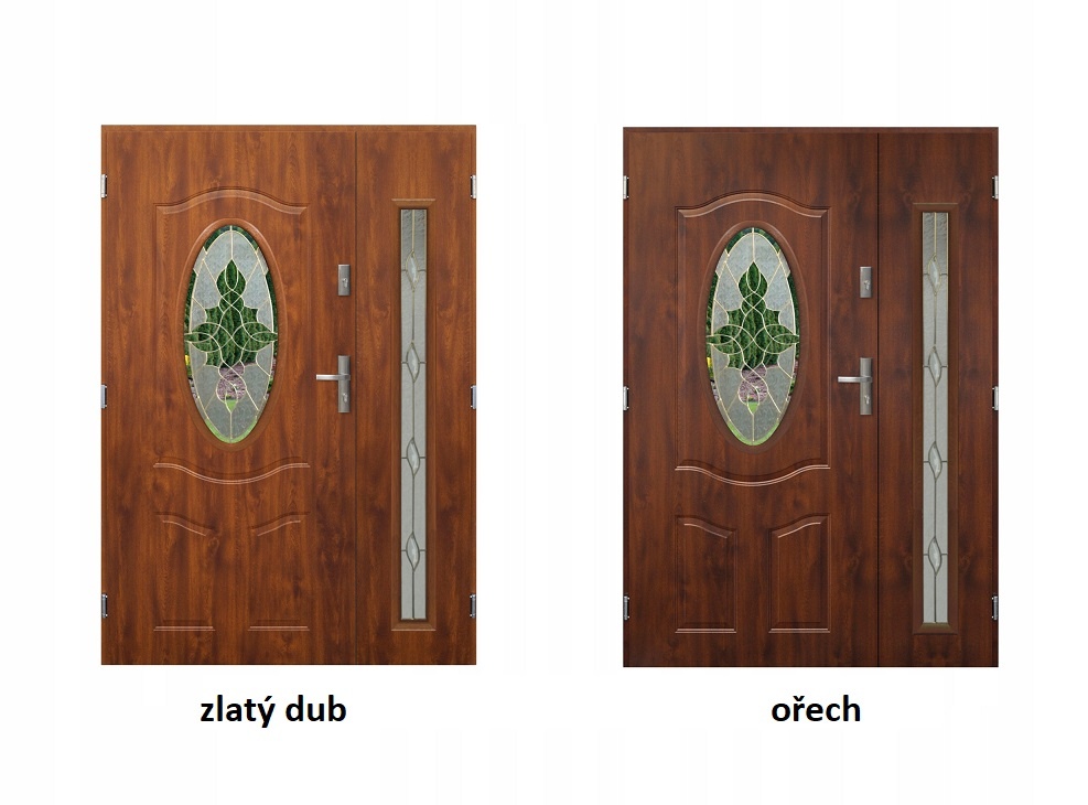 Dvoukřídlé vchodové dveře LUPUS PLUS DUO - 2