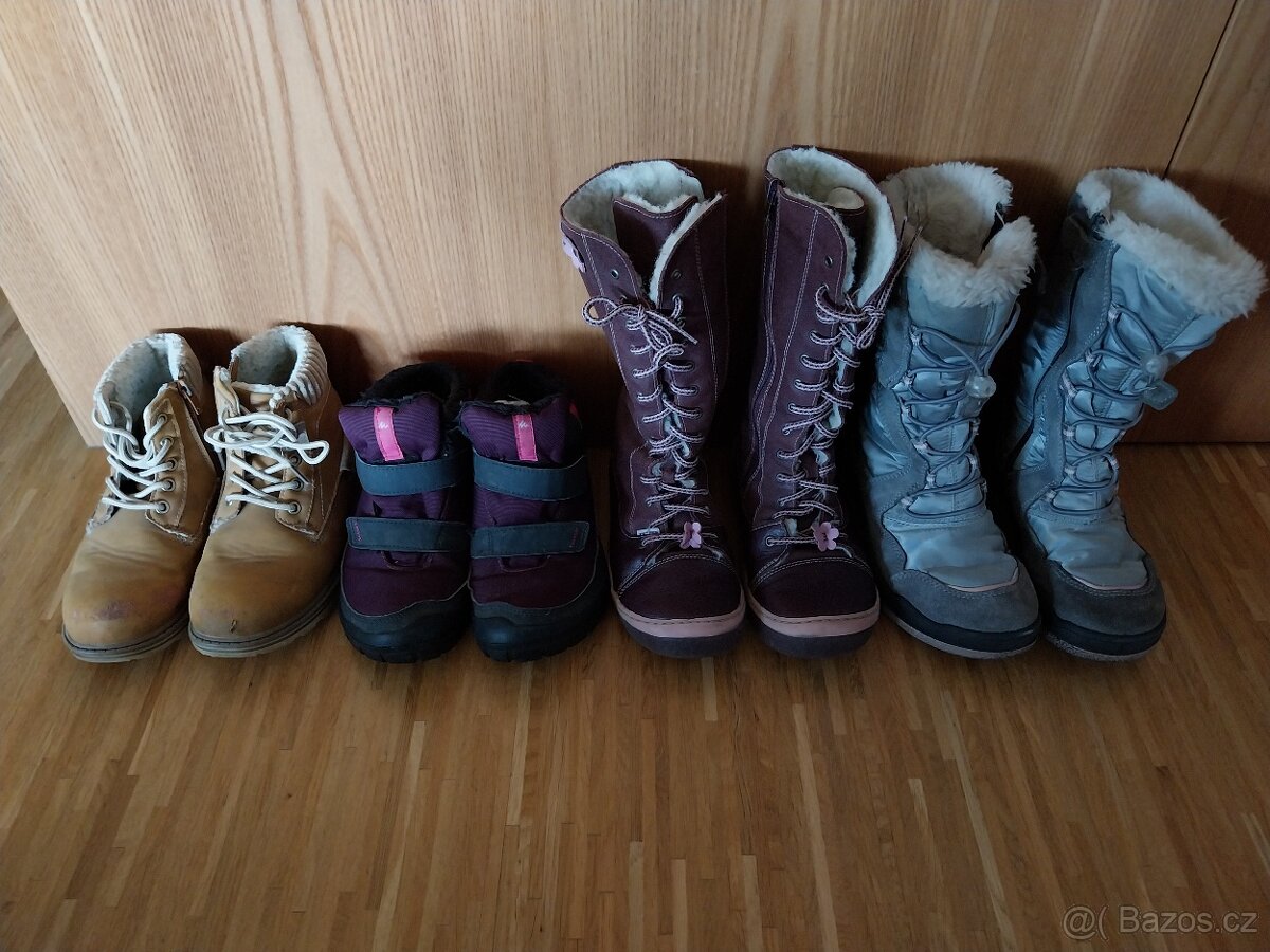 Zimní boty vel. 31 a 32 - 2