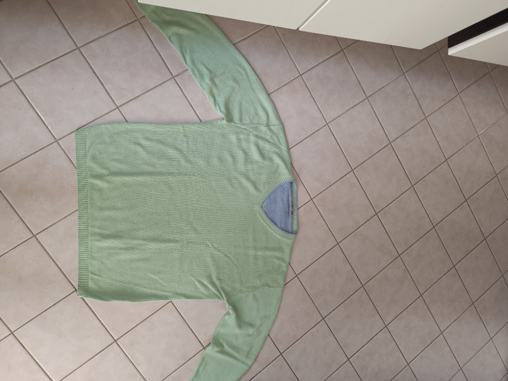 Pánský zelený svetr - Angelo Muroni - 2