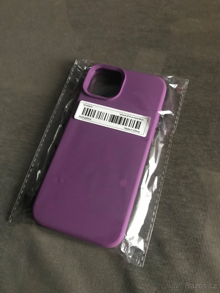 Silikonový kryt Apple iPhone 15 PLUS - fialový - 2