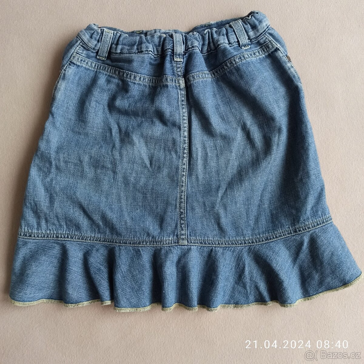 Riflová sukně, vel. 120 - 2