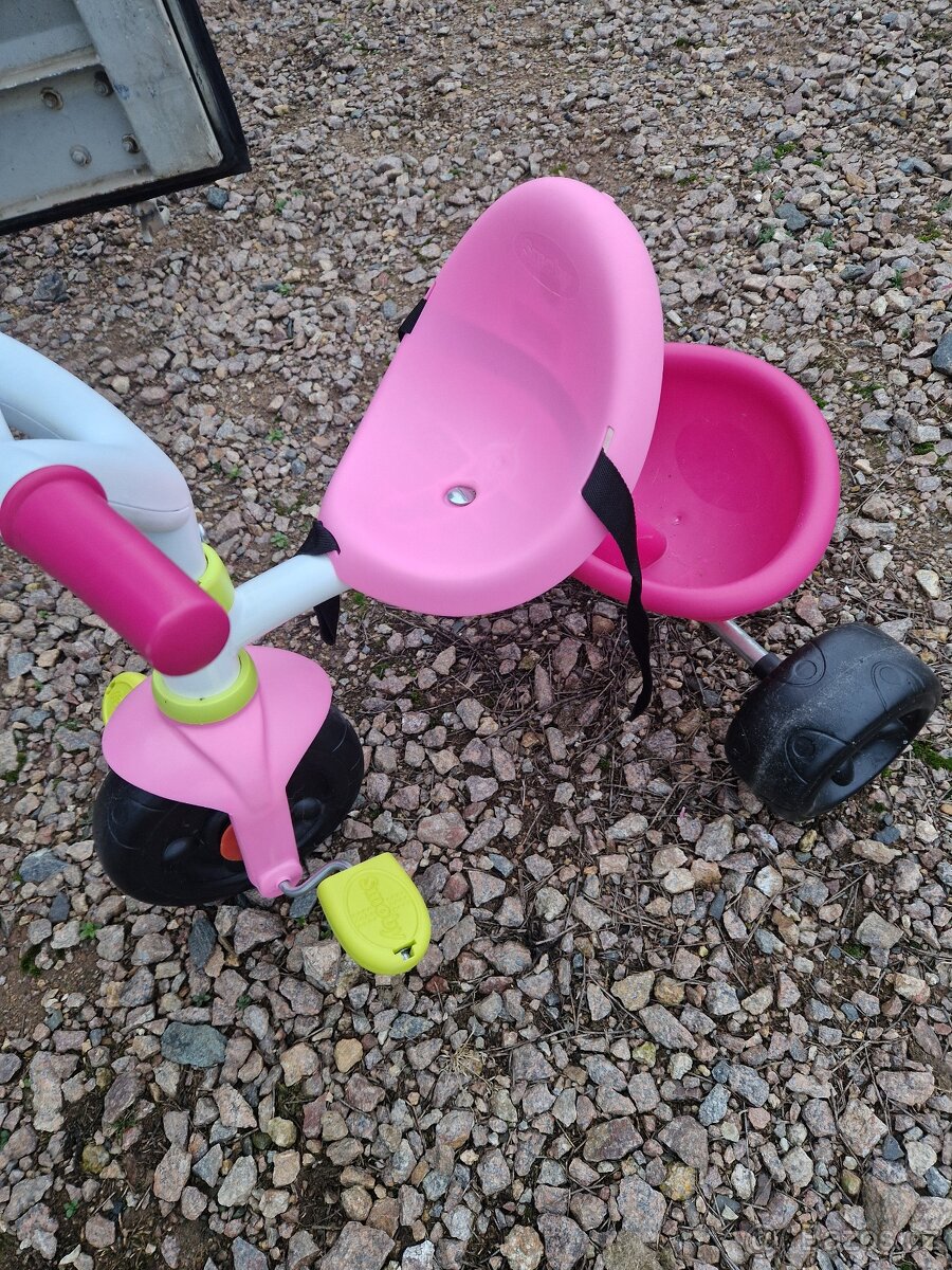 Tříkolka růžová - 2