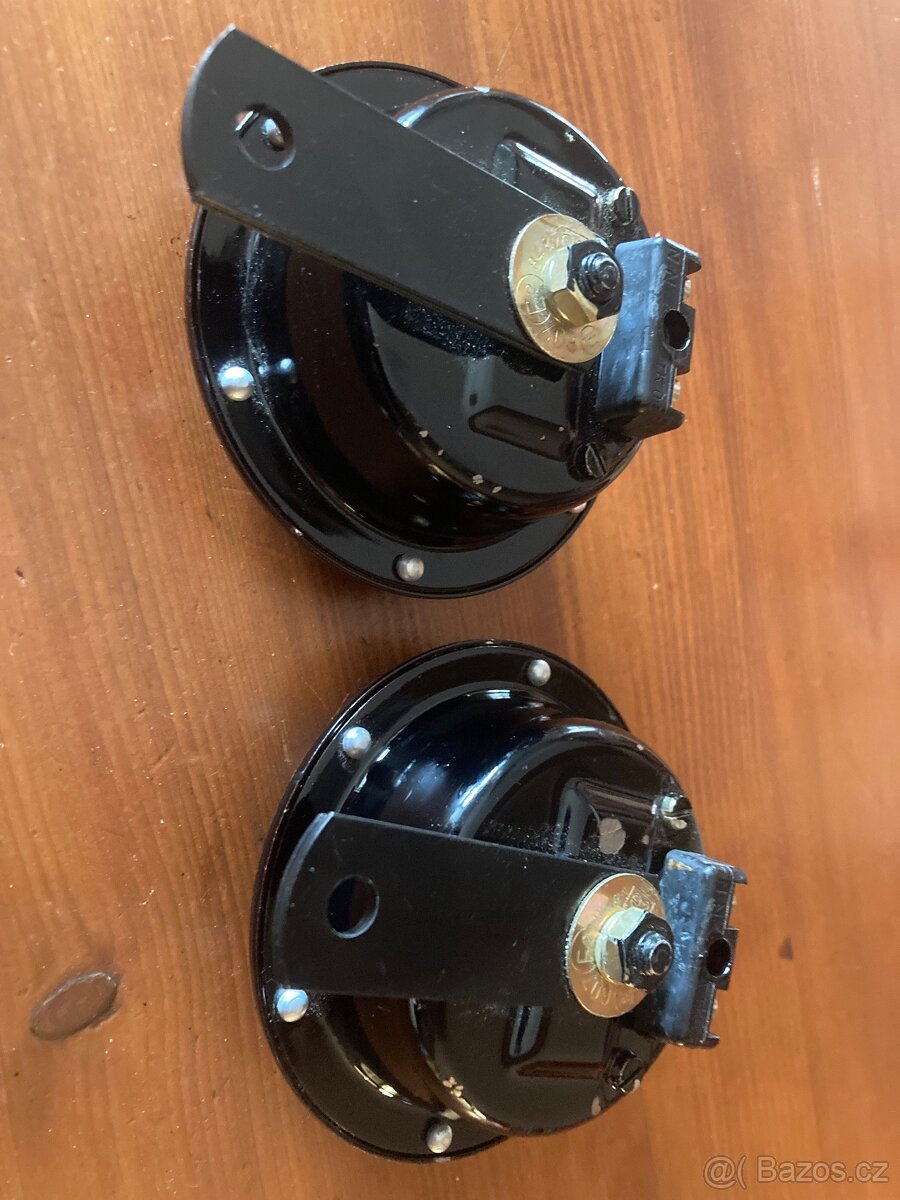 Původní nepoužité klaksony PAL - 2