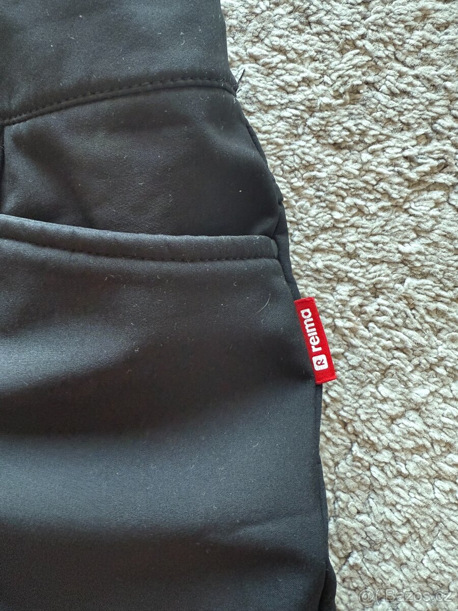 Reima kalhoty softshell černé vel. 134 - 2