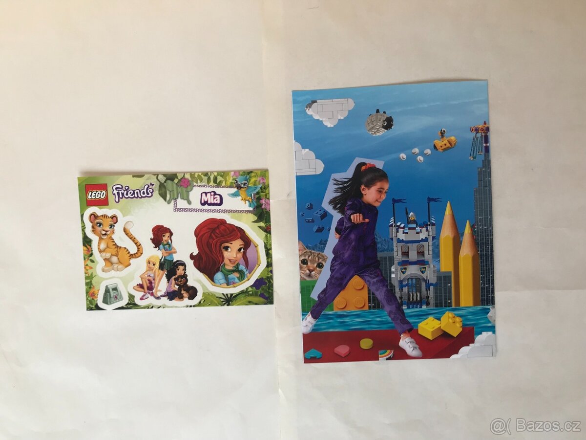 Lego samolepka Friends Mia Nová Nepoškozená, - 2