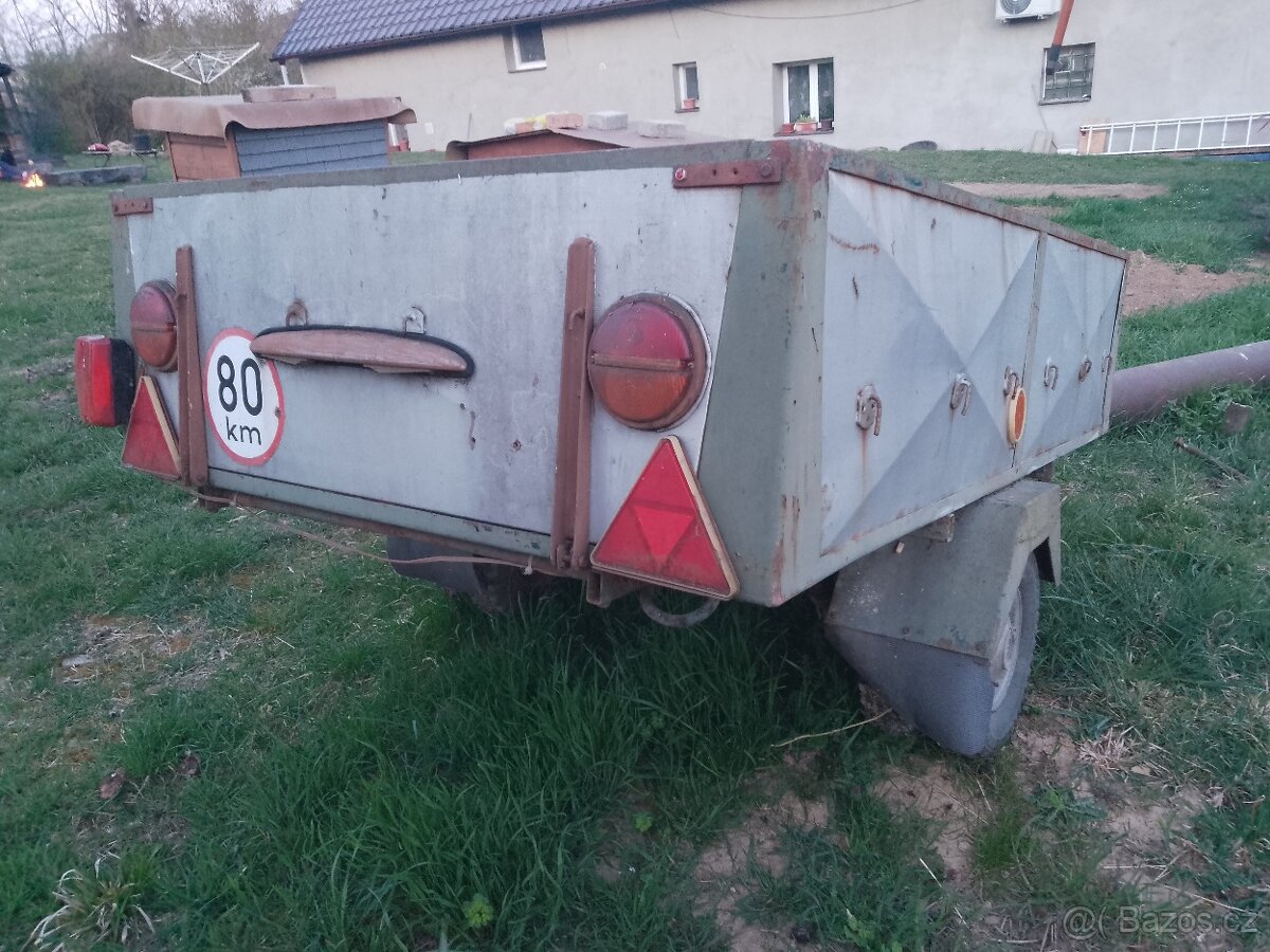 Přívěsný vozík retro - 2