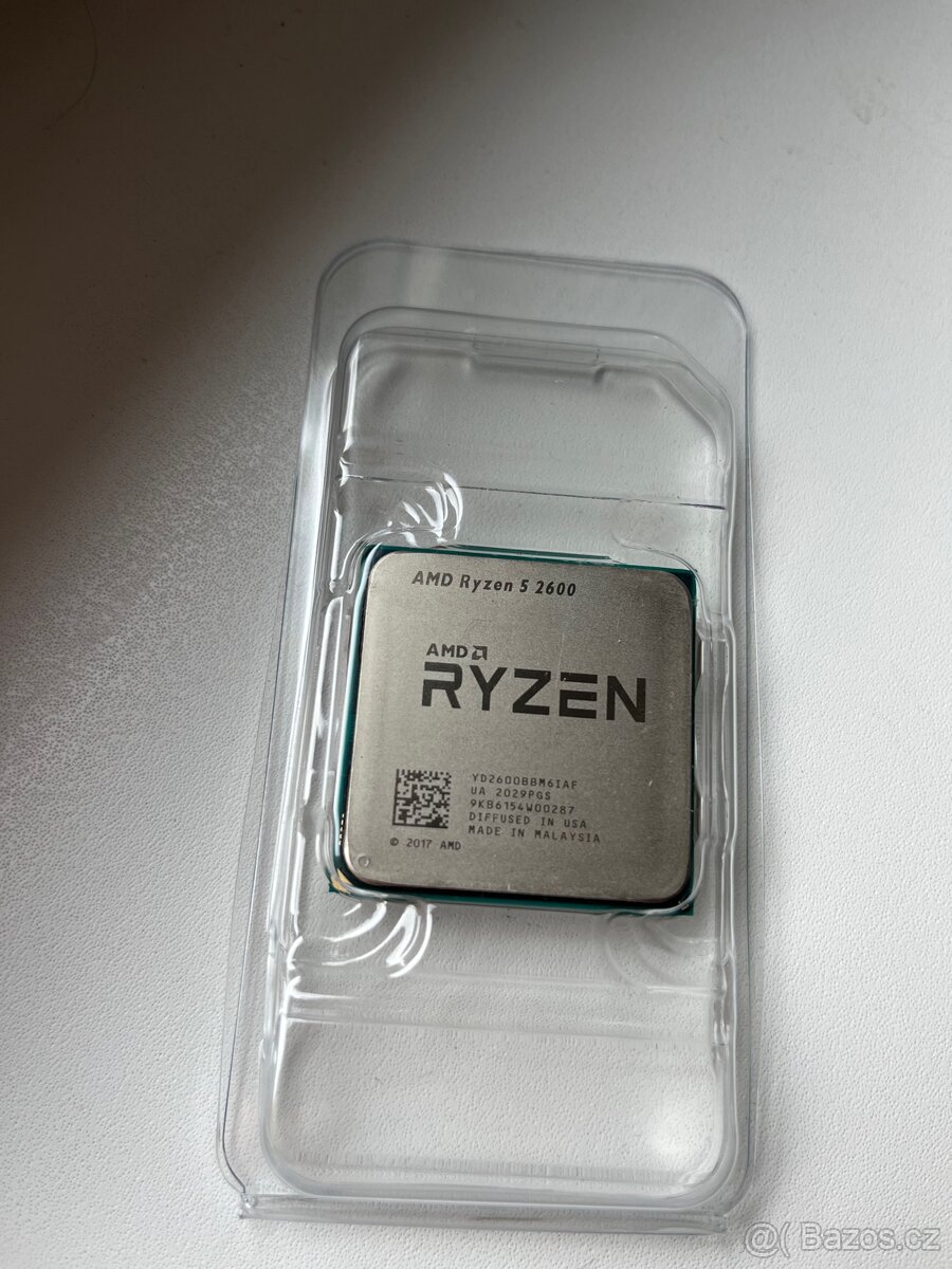 Ryzen 5 2600 + chladič - 2