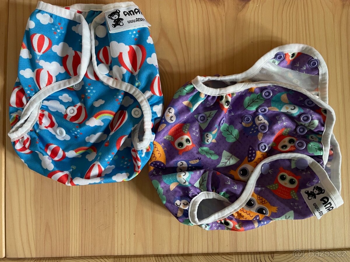 Svrchní novorozenecké kalhotky zn.ANAVY - PUL - nové - 2
