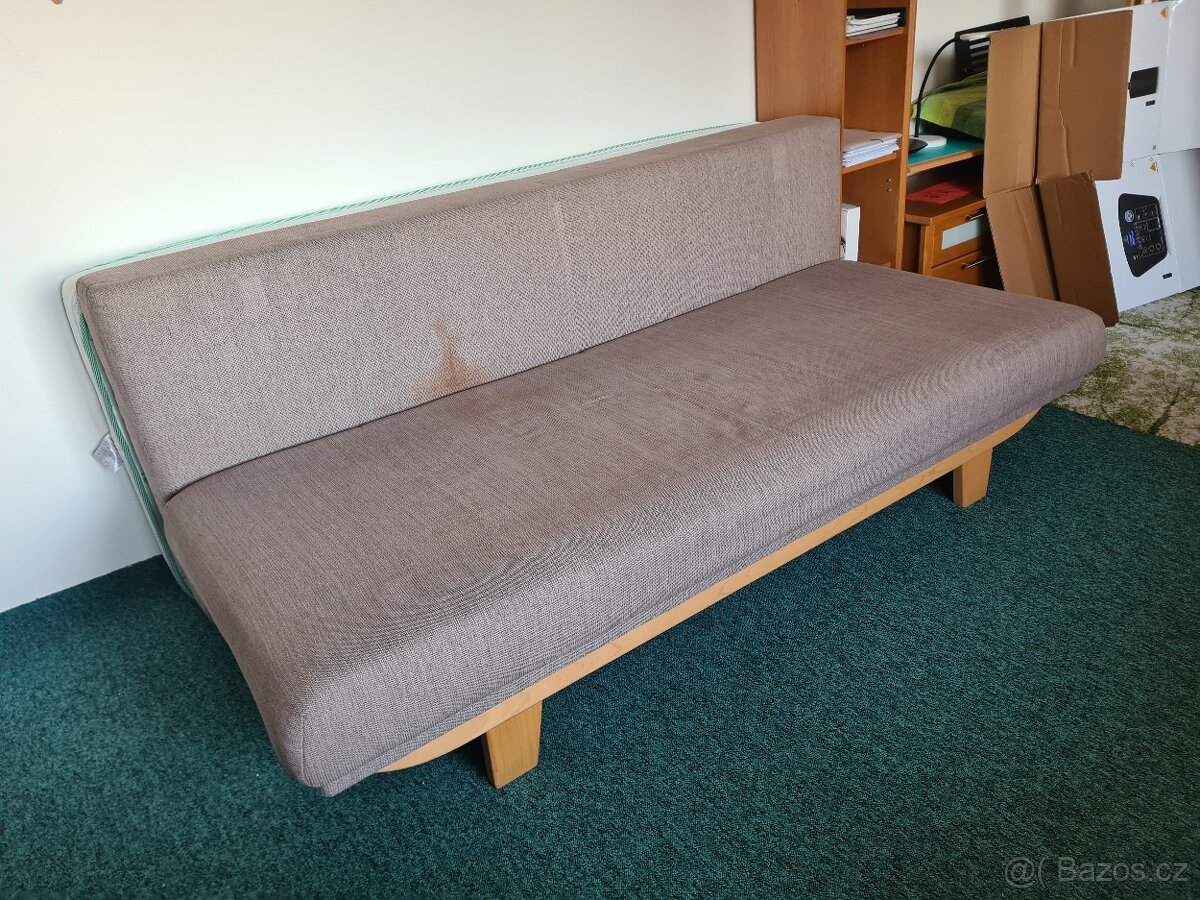 Rozkládací válenda 160x200, s úložným prostorem - 2