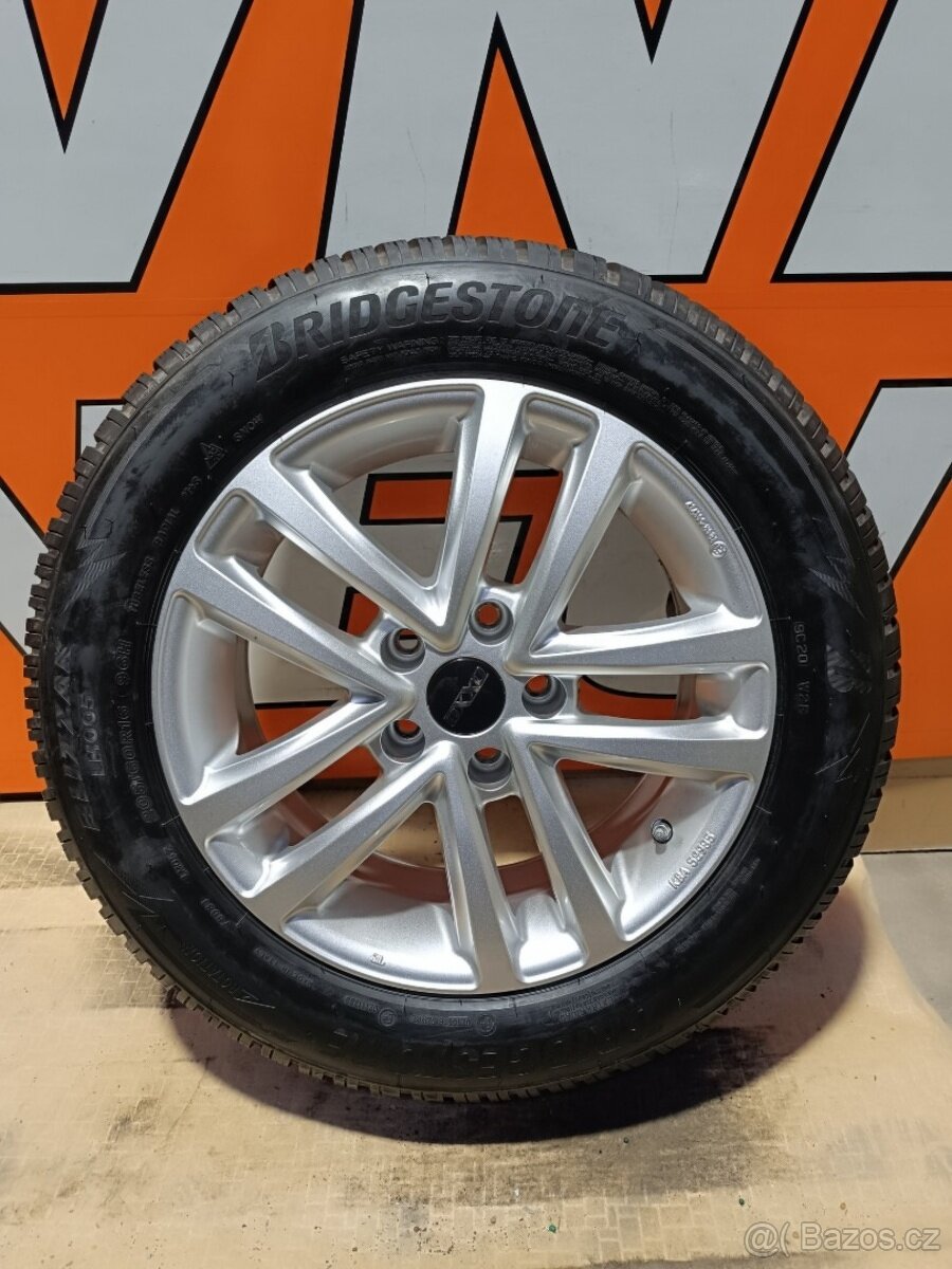 ALU kola Oxxo, 6,5x16'' 5x112+zimní pneu 205/60R16 - 2