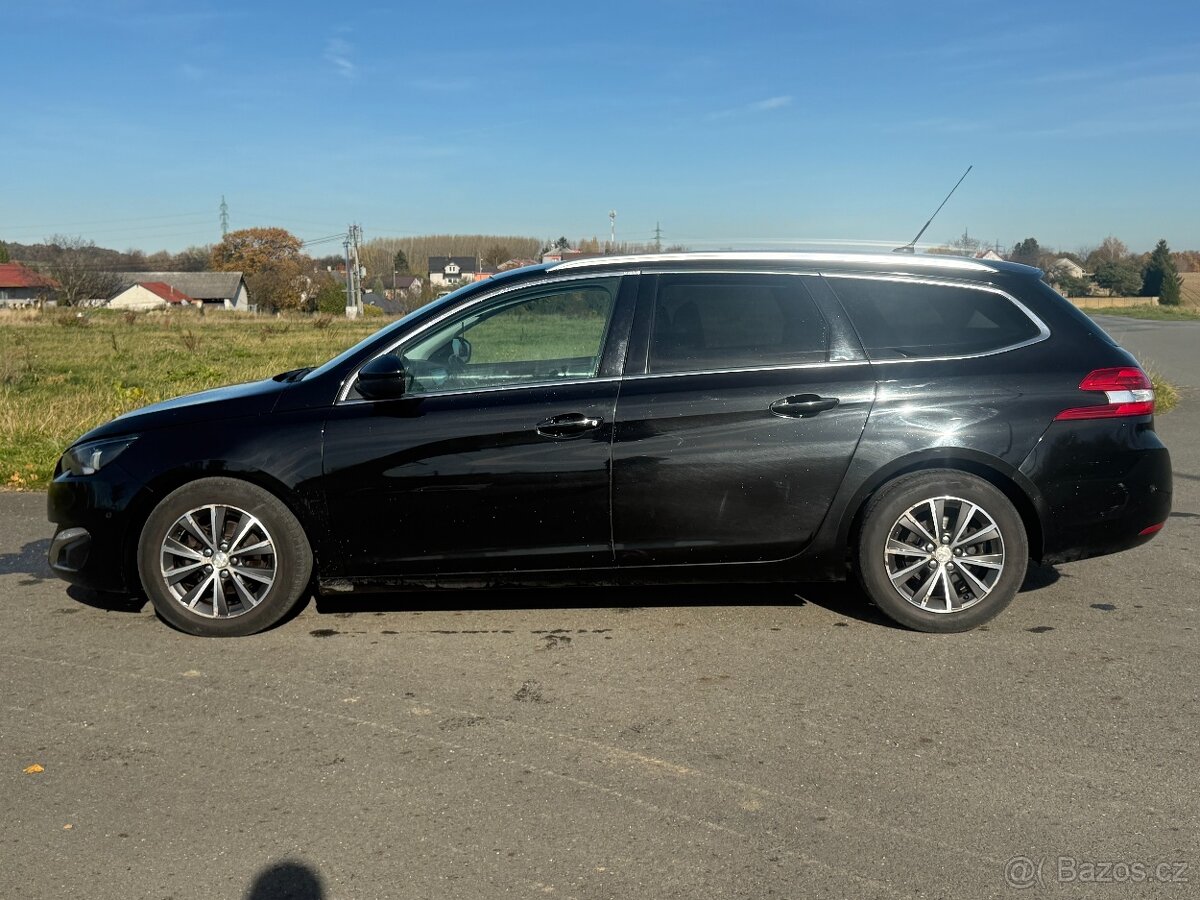 Peugeot 308 1,6 HDi 88 kW Allure spotřeba 3,8 l - 2