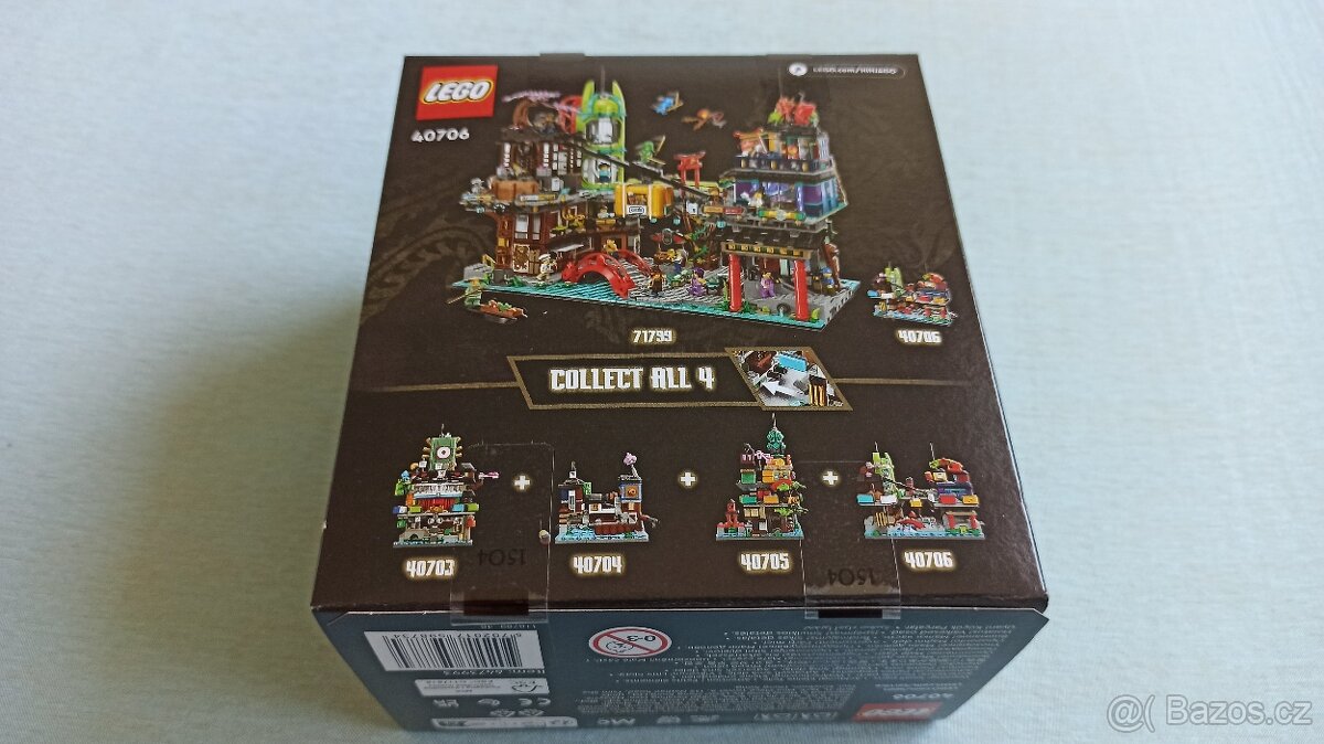 LEGO NINJAGO 40706 Miniaturní trhy v NINJAGO City - 2