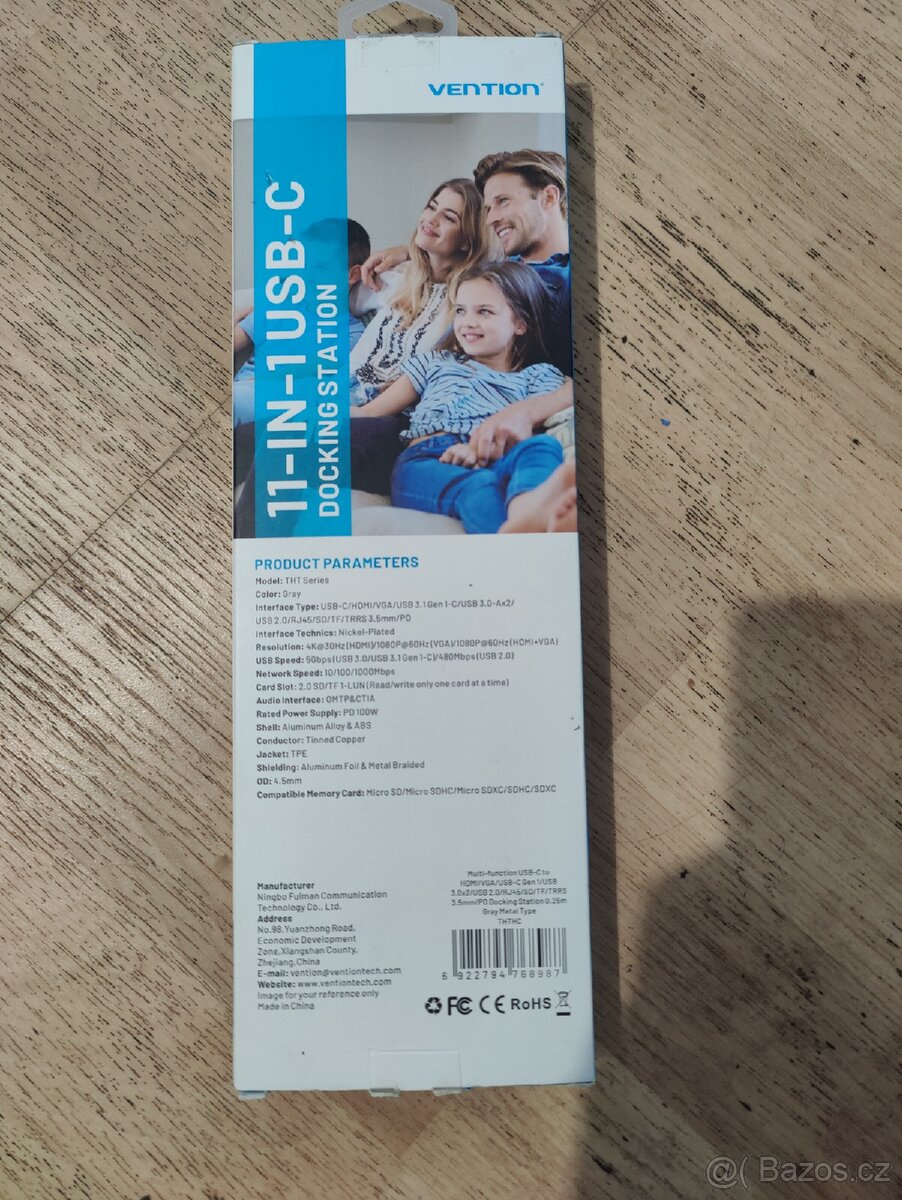 Hub 11 v 1 USB-c dokovací stanice - 2