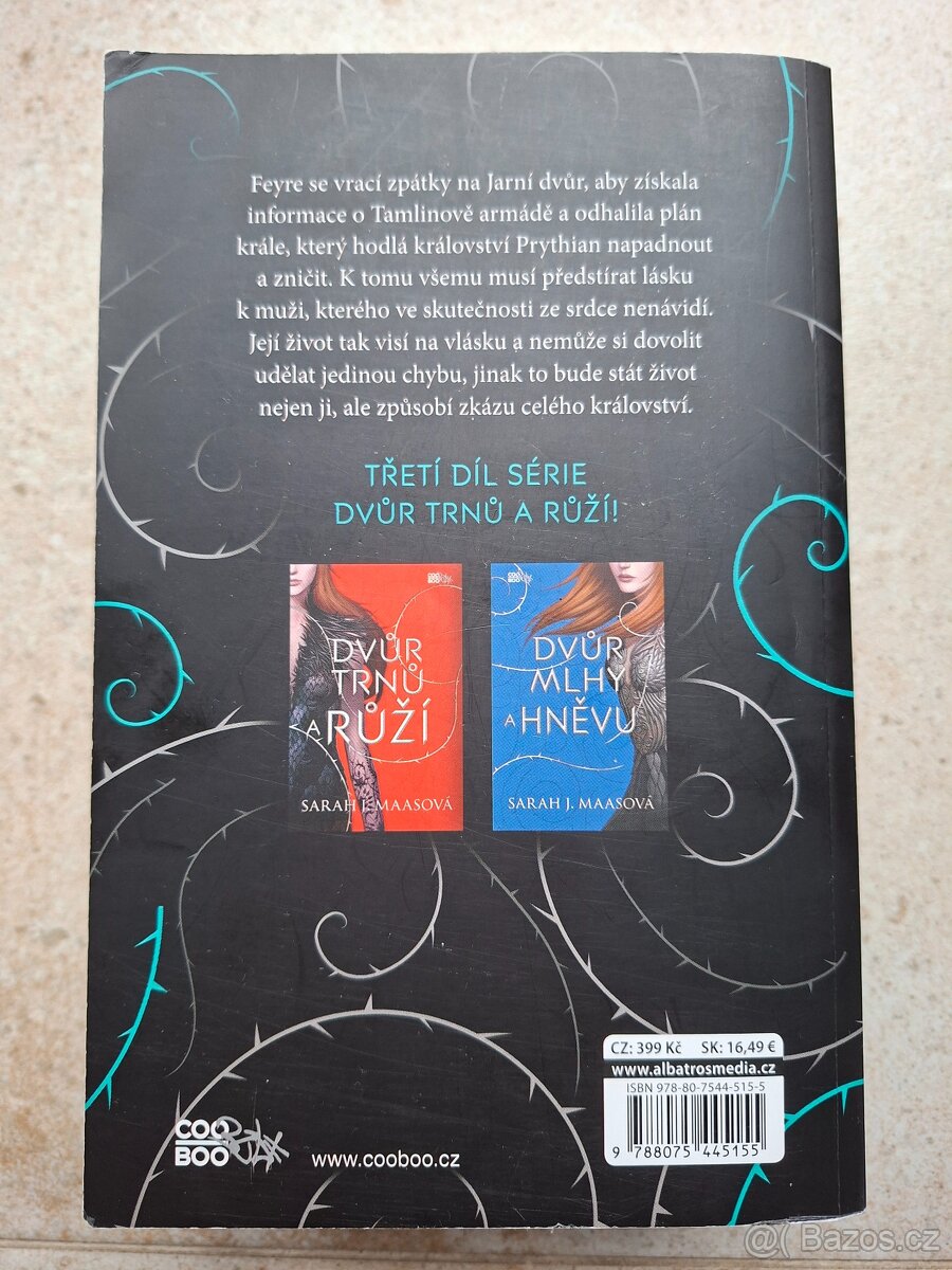 Kniha Dvůr křídel a zmaru - 2