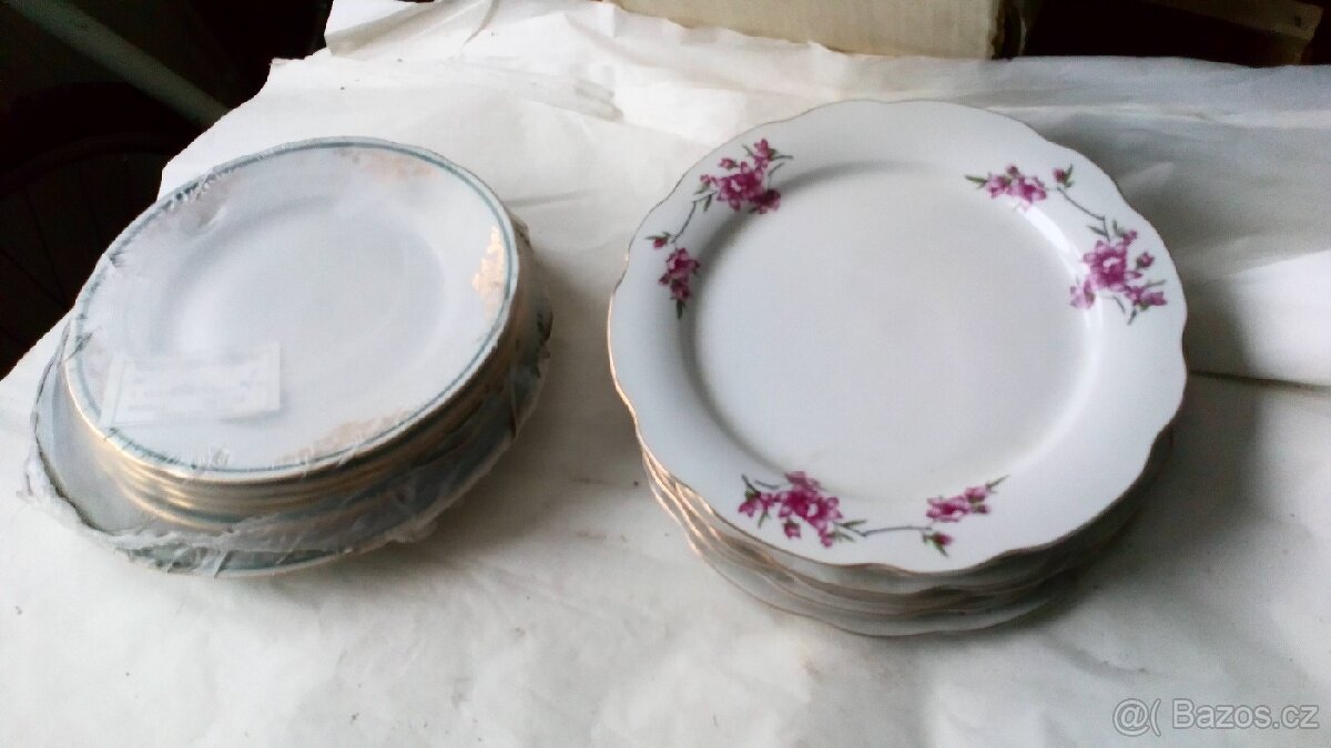Sady retro talířů - 2