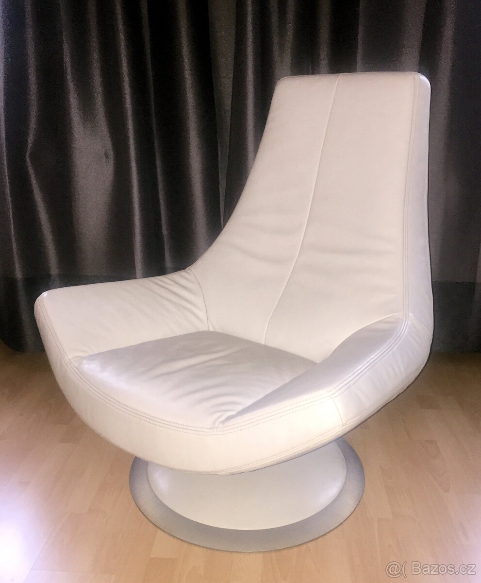 2x kožená křesla W.Schillig - 2