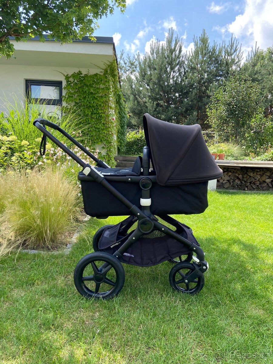 Bugaboo Fox dvoukombinace – černá - 2