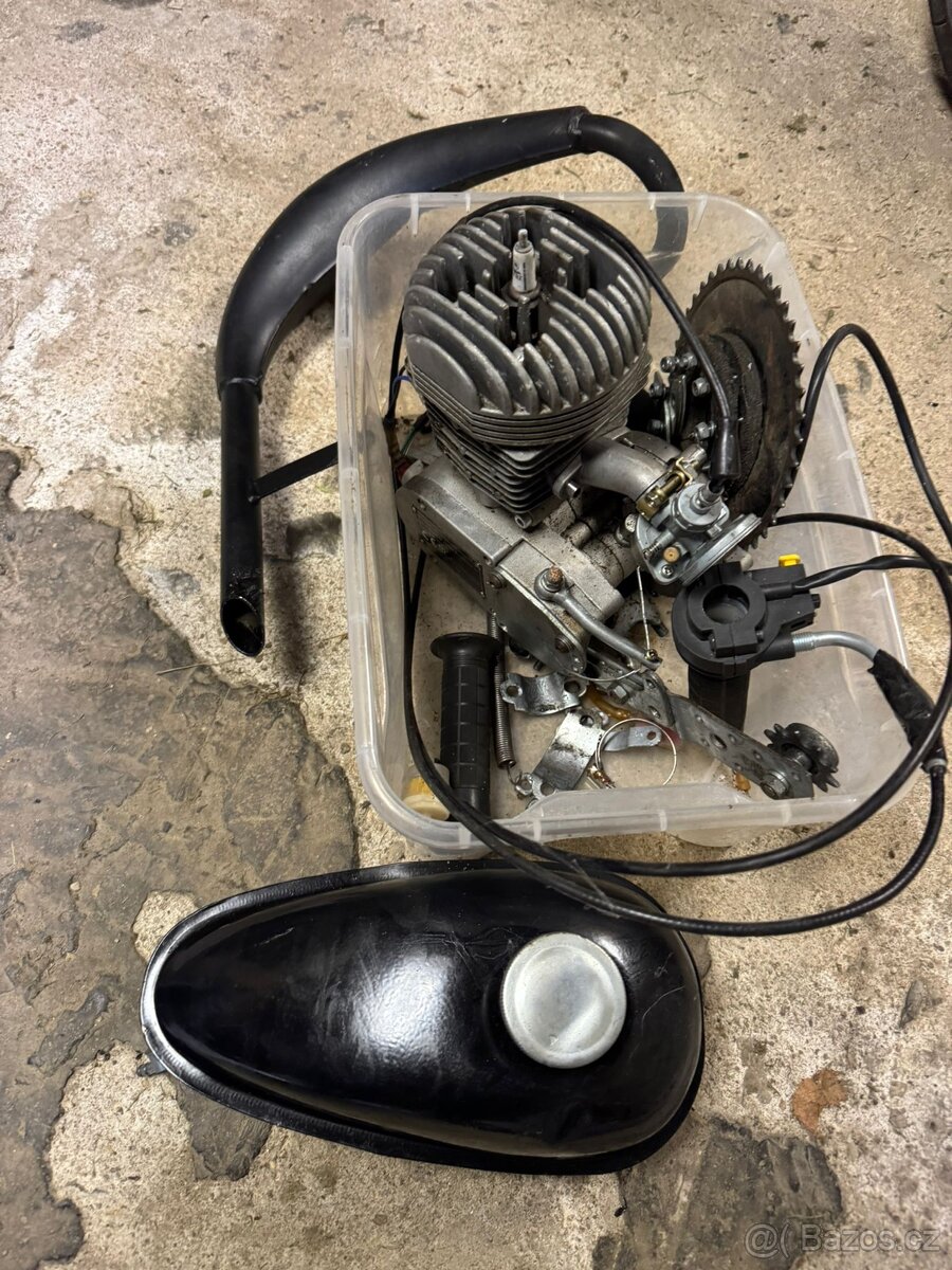 Motor na motokolo 80ccm - 2