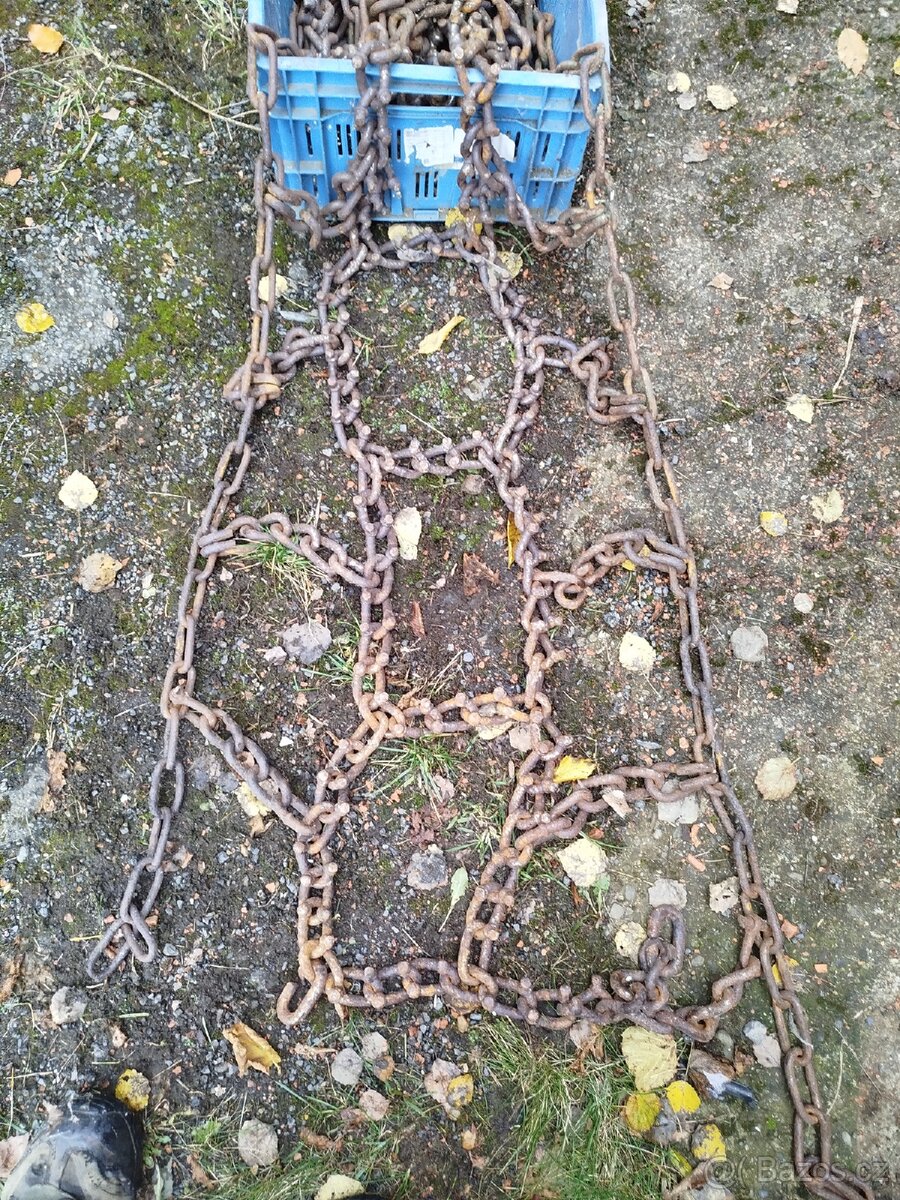 Zaberově hrotové řetězy - 2