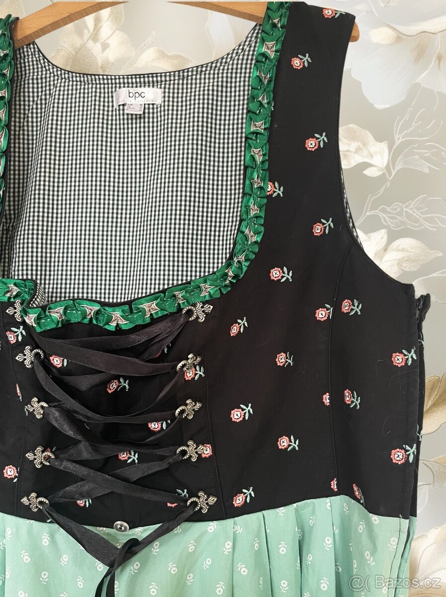 Dámské dirndl, selské šaty vel. 46 - 2
