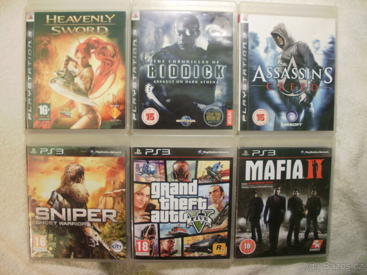 Hry na Playstation 3 - Ps 3 - Nové a Použité - Ceny v textu - 2