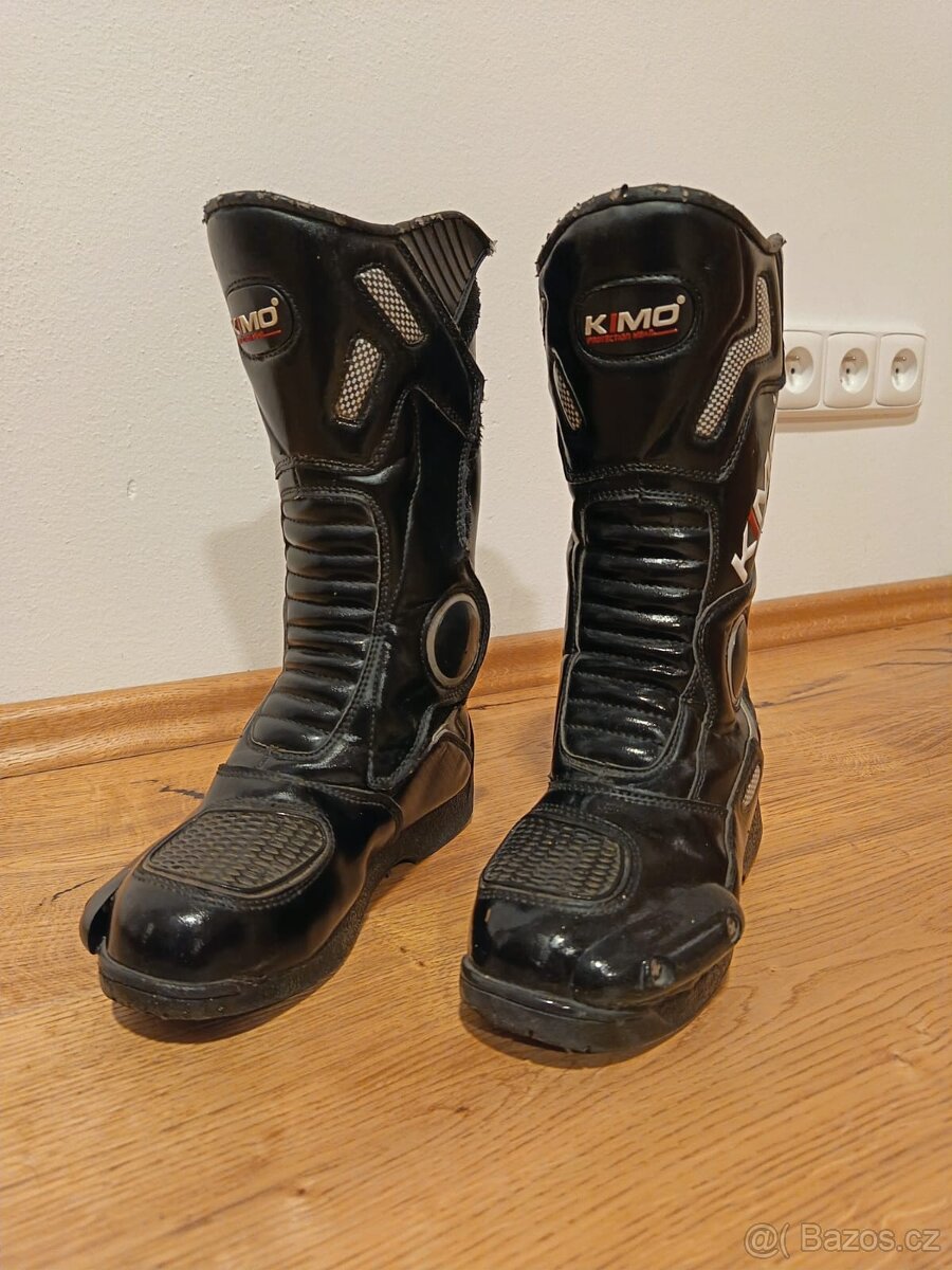 Dětské motorkářské boty -KIMO - 2