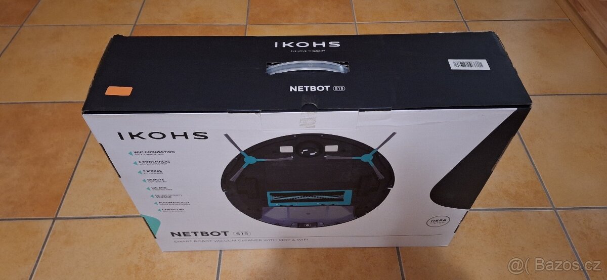 NOVÝ robotický vysavač IKOHS NetBot S15 - 2