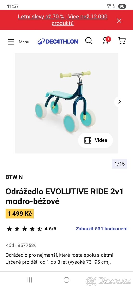 Odrážedlo - 2