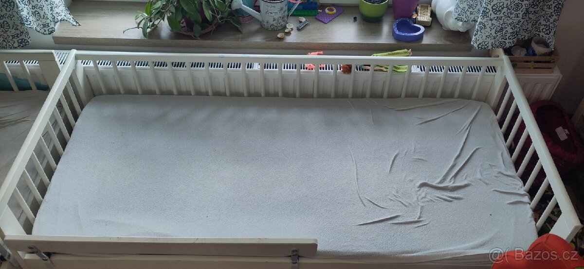 Prodám 2x dětskou postel Ikea Gulliver 160x70 - 2