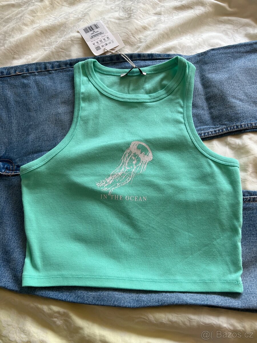 Set riflí Pull&Bear +crop top Pull&Bear vel.M - 2