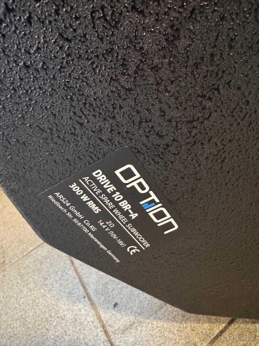 Subwoofer Option Drive 10 BR - A 300 W rms - 2