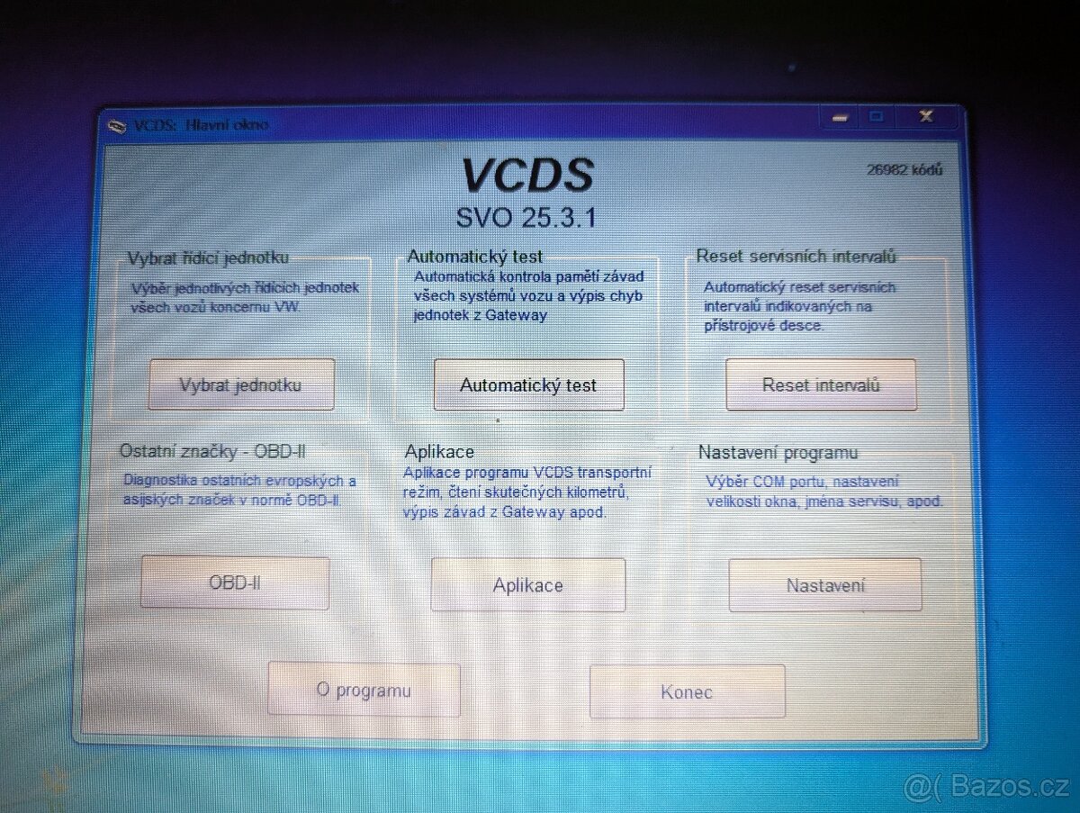 Diagnostický kabel V.C.D.S. - 2