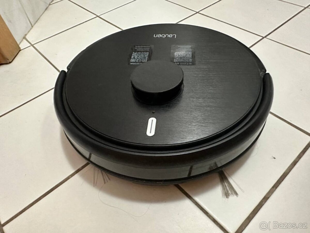 Robotický vysavač Lauben LaserVac 52BB - laser + mop, dok - 2