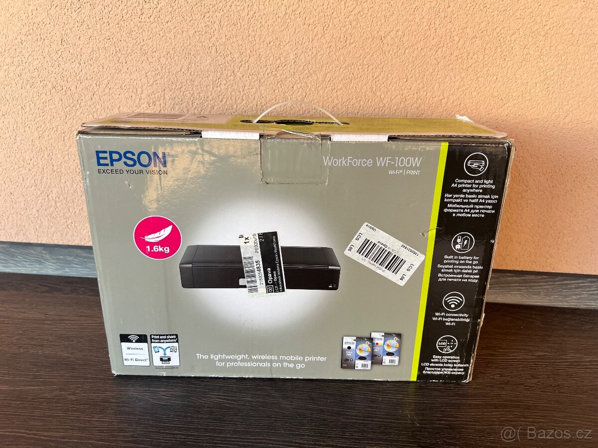 Tiskárna Epson WorkForce WF-100W - 2