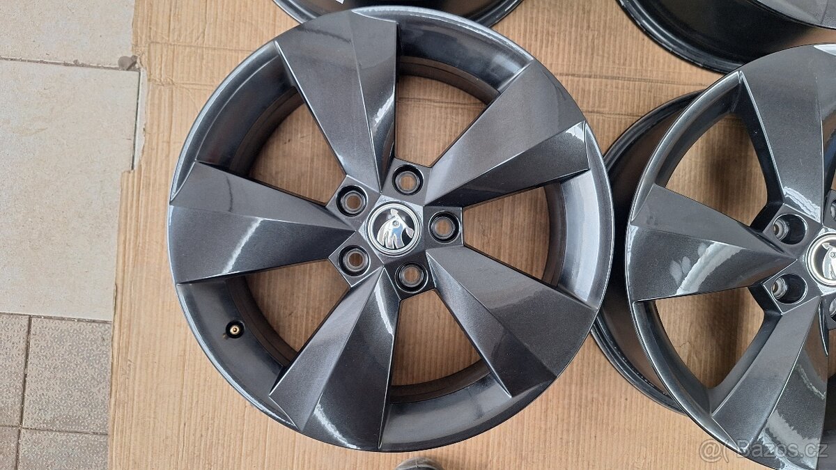 Alu kola Škoda 17" 5x112 6,5J ET38 Kodiaq VW - 2