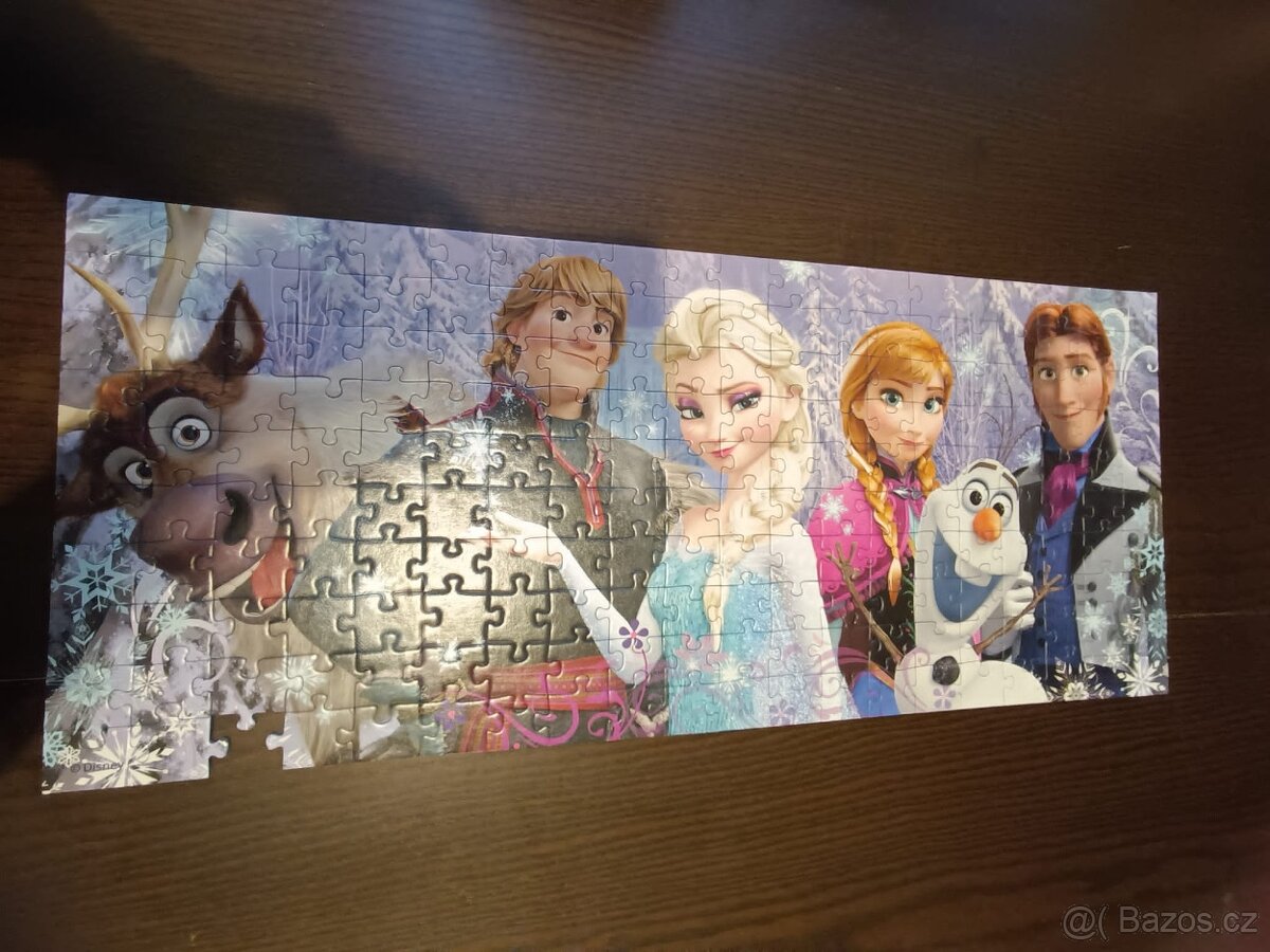 Puzzle Ledové království 2x - 2