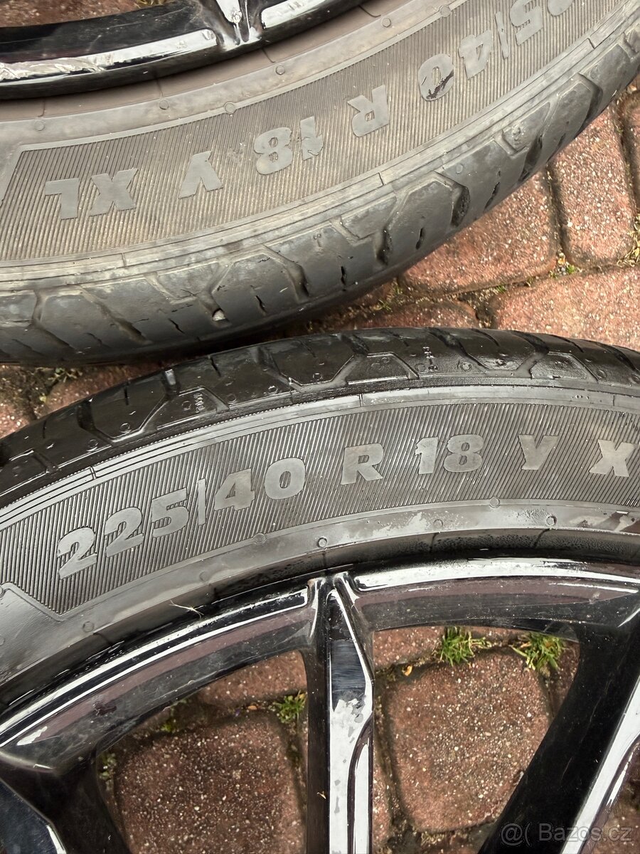 ALU Kola Monaco 5x112, R18 Letní pneu - 2