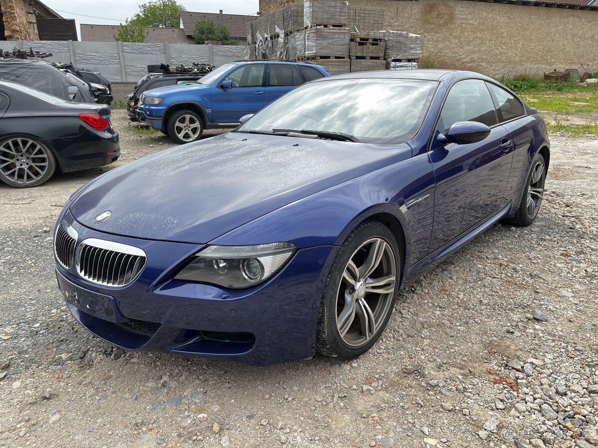 BMW M6 E63 Interlagosblau na dily - 2