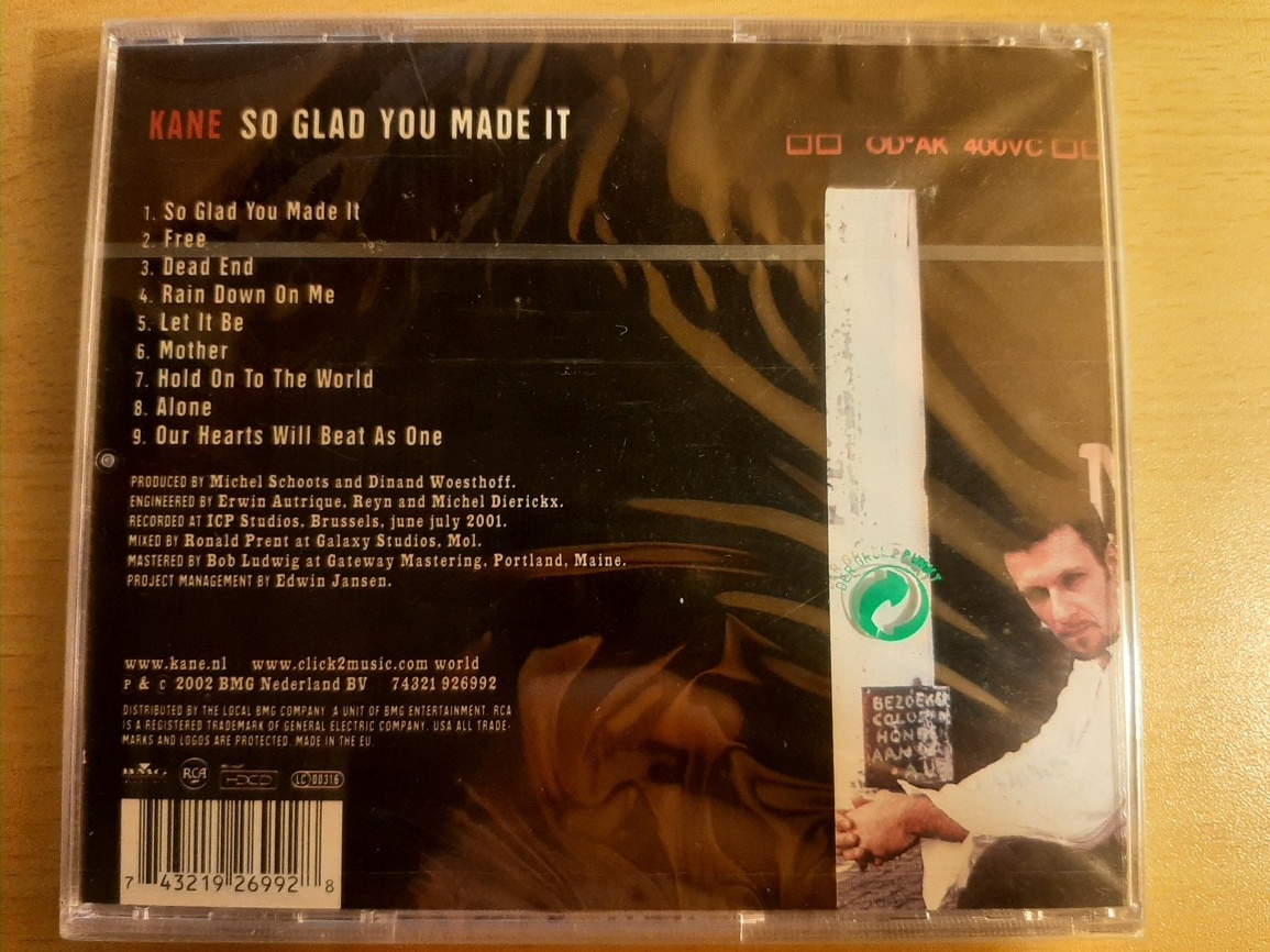 CD Kane – So Glad You Made It - 2